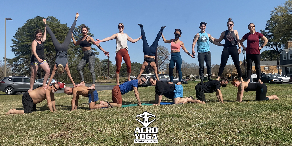 AcroYoga at Cobbs Hill Park