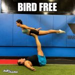 Acro Yoga Pose - Bird Free