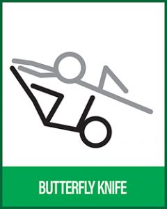 Acro Yoga - Butterfly Knife