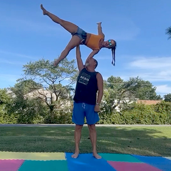 High Side Star Acro Yoga 757 Pose Acrocatvb