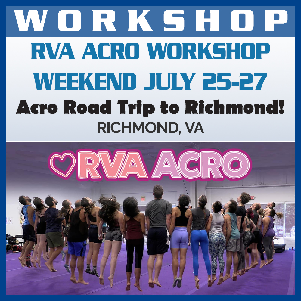RVA Acro WOrkshop Weekend