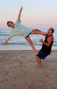 Acro Yoga Flag - Jeff Julia